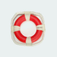 Produktbild von Cloud7 Apportierspielzeug Floaty Rettungsring aus Polyester für kleine und mittlere Hunde in Rot