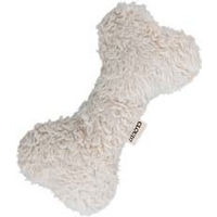 Produktbild von Cloud7 Hunde-Plüschspielzeug Love Bone weiß aus Bio-Baumwolle für alle Altersstufen - 20 cm