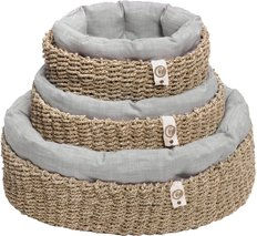Cloud7 Hundebett Lazy Grau Baumwolle Größe S 45 x 35 cm – Bild 1 von 2