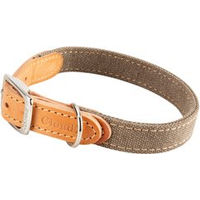 Produktbild von Cloud7 Hundehalsband Tivoli aus Baumwolle beige Grösse M