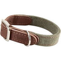 Produktbild von Cloud7 Hundehalsband Tivoli Mini aus Baumwolle Olive Grün Grösse XS