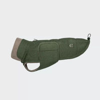 Produktbild von Cloud7 Hundemantel Brooklyn Dackel Flanell Fern Green wasserabweisend