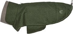 Produktbild von Cloud7 Hundemantel Brooklyn Flannel fern green wasserabweisend