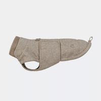 Produktbild von Cloud7 Hundemantel Brooklyn Tweed Beige für kleine Hunde mit Wollanteil und wasserabweisender Eigenschaft
