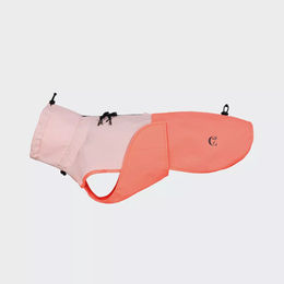 Produktbild von Cloud7 Hunderegenmantel Aktiv für Dackel in Peach/Neon Pink waterproof aus Polyester
