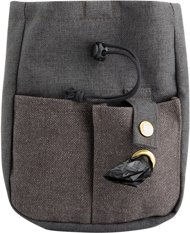Cloud7 Leckerlitasche Goody Bag Futterbeutel grau 20 x 17 cm – Bild 1 von 2