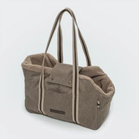 Produktbild von Cloud7 Transportbox für kleine Hunde aus Baumwolle Beige Größe L
