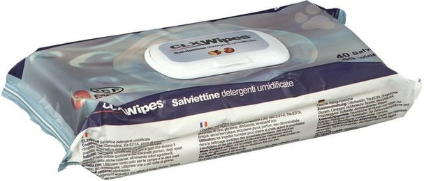 CLX Clorexyderm Wipes Hygienetücher für Hunde und Katzen antibakteriell 40 Stück – Bild 1 von 13