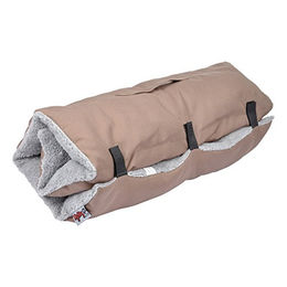 Produktbild von CODICO Hundematte Reise Matratze aus Polyester zweifarbig Grau Beige