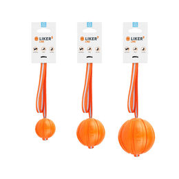 Produktbild von COLLAR Liker Line Hundeball Orange Ø 5 cm Schwimmendes Apportierspielzeug
