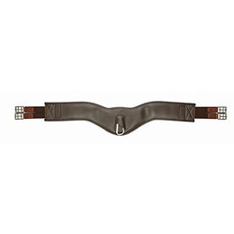 Collegiate Anatomische Gurt Bauchriemen aus Kunstleder Braun 46 inch - 1 Stk. – Bild 1 von 2