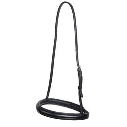 Produktbild von Collegiate Cavesson IV Crank Noseband Cob Nasenband aus Leder Schwarz