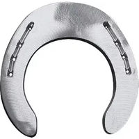 Produktbild von Colleoni Aluminium Hinterbeschläge Hufeisen Silber Taille 00