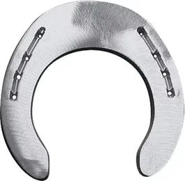 Produktbild von Colleoni Aluminium Hinterbeschläge Hufeisen Silber Taille 3