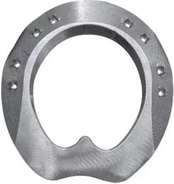 Produktbild von Colleoni Hufbeschlag vorne geschlossen mit 3 Pinzen aus Metall in Silber