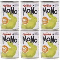 Produktbild von COMFY APPETIT MONO Monoprotein-Kaninchenfutter Diätfutter Paté 6x 400 g