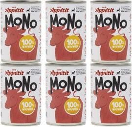 Produktbild von Comfy Appetit Mono Monoproteinfutter Rind Pastete 6x400 g - 6 x 400 g
