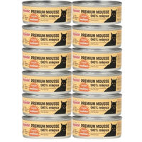 Produktbild von COMFY APPETIT Premium Mousse Truthahn für erwachsene Katzen 12x85 g