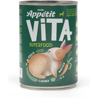 Produktbild von COMFY APPETIT VITA Superfood Hundefutter Kaninchen Monoprotein Nassfutter Adult 400g