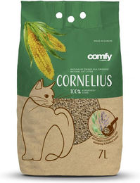 COMFY Cornelius Maisstreu Katzenstreu mit Kräuteraroma 7l - 7 l – Bild 1 von 3