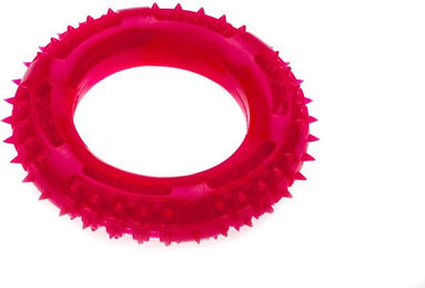 Produktbild von COMFY Mint Dental Ring Hundespielzeug aus Gummi Rosa 13cm
