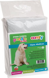 Produktbild von COMFY Paddie Ultra Welpen-Trainingsunterlage wasserdicht 45x60cm Weiß - 45 cm