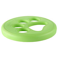 Produktbild von Companion Hundespielzeug Frisbee aus Gummi schwimmend grün 22,5 cm