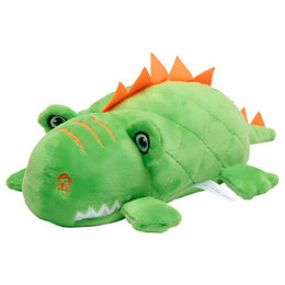 Produktbild von Companion Intelligenzspielzeug Dinosaurier für Hunde aus Polyester in Grün 31 cm mit Leckerlis befüllbar