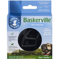 Produktbild von Company of Animals Baskerville Ultra Maulkorb für große Hunde Schwarz Größe 6