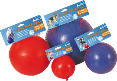 Company of Animals Boomer Ball Hundespielzeug aus Kunststoff XL 25 cm Blau oder Rot - 25 cm – Bild 1 von 12