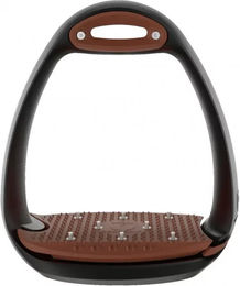 Compositi Eole Pro Steigbügel Schwarz/Braun – Bild 1 von 2