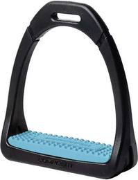 Produktbild von Compositi Premium Reitsteig für Kinder aus Kunststoff wasserdicht in Türkis und Blau