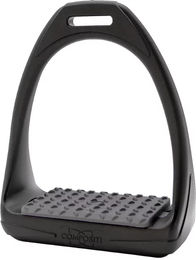 Produktbild von Compositi Reflex Model Pferdesportsteigbügel aus Polymer Kunststoff in Grau oder Schwarz
