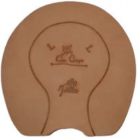 Produktbild von Con Cuero Leder Innemarkenschuhsohlen mit geschlossener Eisenverstärkung Braun Unisex Größe L