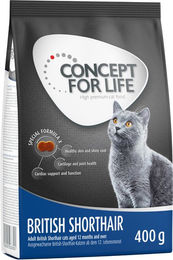 Produktbild von Concept for Life British Shorthair Adult Katzenfutter getreidefrei 400 g - 400 g