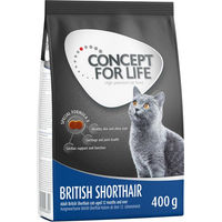 Produktbild von Concept for Life British Shorthair Adult Katzenfutter getreidefrei 400 g - 400 g