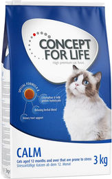 Produktbild von Concept for Life Calm Katzenfutter Adult Laktosefrei 3 kg - 3 kg
