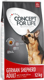 Produktbild von Concept for Life Hundefutter Deutscher Schäferhund Adult mit hohem Fleischanteil 2 x 12 kg - 2 x 12 kg