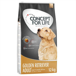 Produktbild von Concept for Life Hundefutter Golden Retriever Adult mit hohem Fleischanteil 2 x 12 kg - 2 x 12 kg