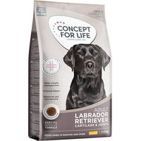 Produktbild von Concept for Life Hundefutter Labrador Retriever Adult Huhn 1,5 kg