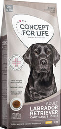Produktbild von Concept for Life Hundefutter Labrador Retriever Adult Huhn 12 kg