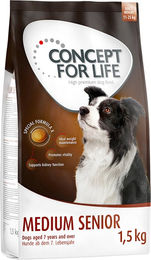 Produktbild von Concept for Life Hundefutter Medium Senior Probierbeutel 1,5 kg - 1,5 kg