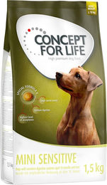 Produktbild von Concept for Life Hundefutter Mini Sensitive Adult 1,5 kg