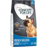 Produktbild von Concept for Life Hundefutter Probierbeutel für Französische Bulldogge Adult 1,5 kg - 1,5 kg