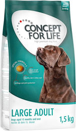 Concept for Life Hundefutter Probierbeutel Large Adult für große Rassen 1,5 kg - 1,5 kg – Bild 1 von 1