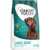 Produktbild von Concept for Life Hundefutter Probierbeutel Large Adult für große Rassen 1,5 kg - 1,5 kg