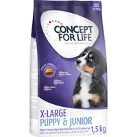 Produktbild von Concept for Life Hundefutter X-Large Puppy & Junior für Riesenrassen 1,5 kg - 1,5 kg