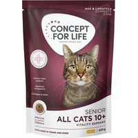 Produktbild von Concept for Life Katzenfutter All Cats 10+ Senior Huhn 400 g