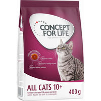 Produktbild von Concept for Life Katzenfutter für Senior Katzen 10+ mit Huhn 400 g - 400 g