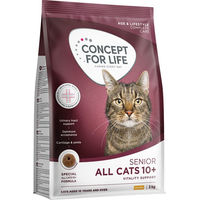 Produktbild von Concept for Life Katzenfutter Huhn für Senior Katzen 10+ Jahre 3 kg